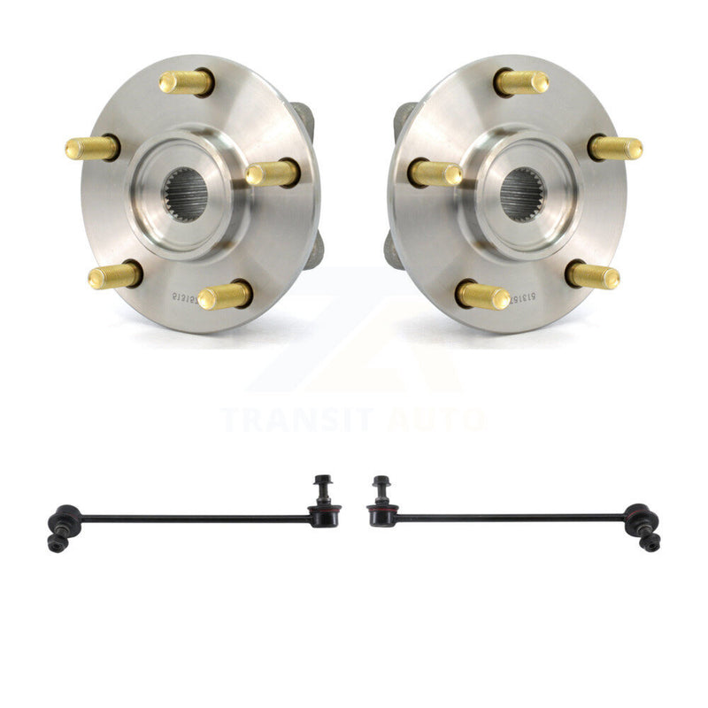 Transit Auto K7T-100762 Wheel Bearing and Hub Assembly for 1999-2005 Chrysler Sebring, Dodge Stratus, Mitsubishi Eclipse & more - Front product image