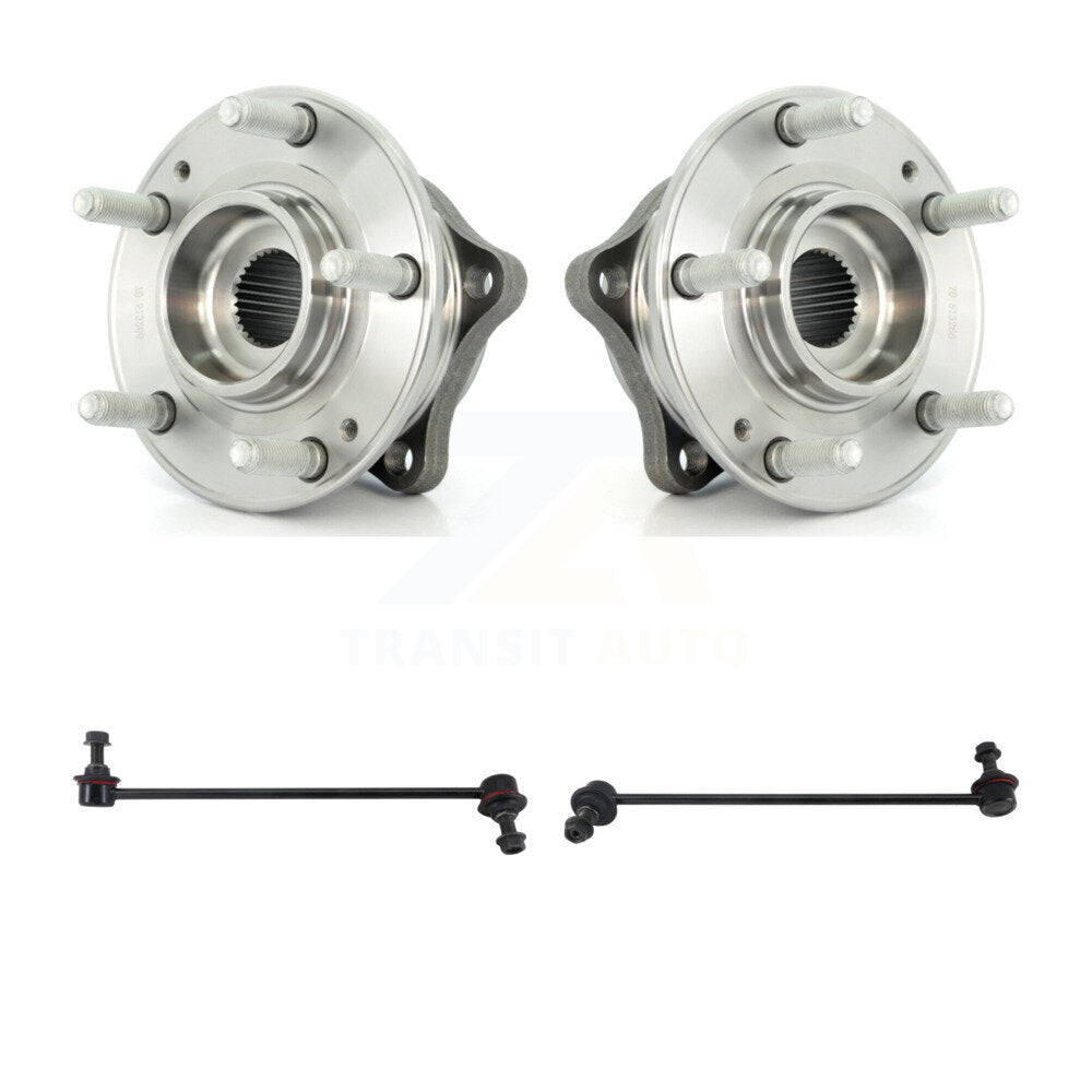 Transit Auto K7T-100773 Wheel Bearing and Hub Assembly for 2007-2013 Kia Sorento, Hyundai Santa Fe, Hyundai Veracruz - Front product image