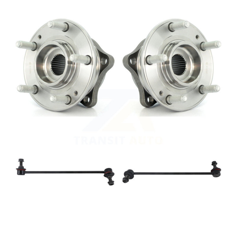 Transit Auto K7T-100773 Wheel Bearing and Hub Assembly for 2007-2013 Kia Sorento, Hyundai Santa Fe, Hyundai Veracruz - Front product image
