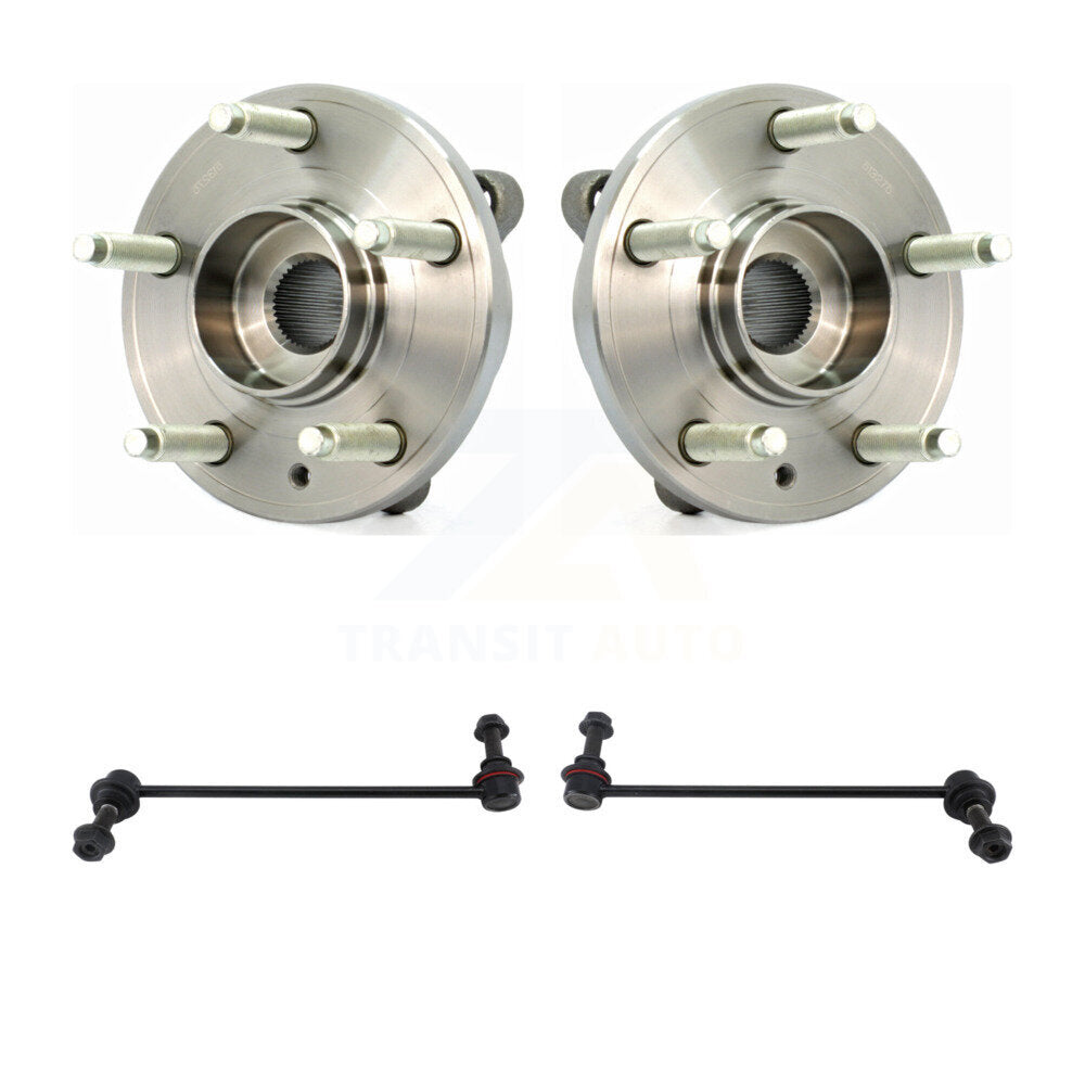 Transit Auto K7T-100776 Wheel Bearing and Hub Assembly for 2010-2019 Ford Taurus, Ford Flex, Lincoln MKS & more - Front product image