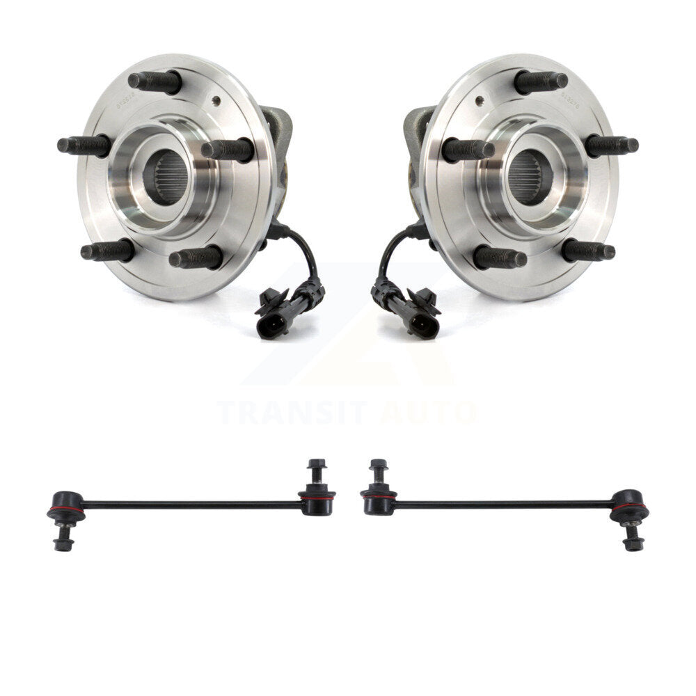Transit Auto K7T-100777 Wheel Bearing and Hub Assembly for 2007-2015 Chevrolet Captiva Sport, Chevrolet Equinox, Pontiac Torrent & more - Front product image