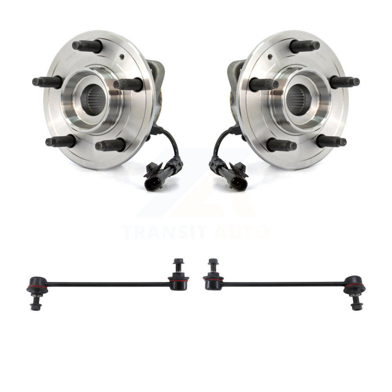 Transit Auto K7T-100777 Wheel Bearing and Hub Assembly for 2007-2015 Chevrolet Captiva Sport, Chevrolet Equinox, Pontiac Torrent & more - Front product image