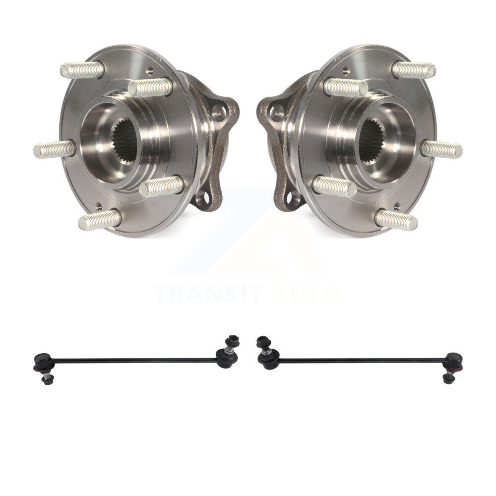 Transit Auto K7T-100805 Wheel Bearing and Hub Assembly for 2015-2020 Kia Cadenza, Kia Optima, Hyundai Sonata - Front product image