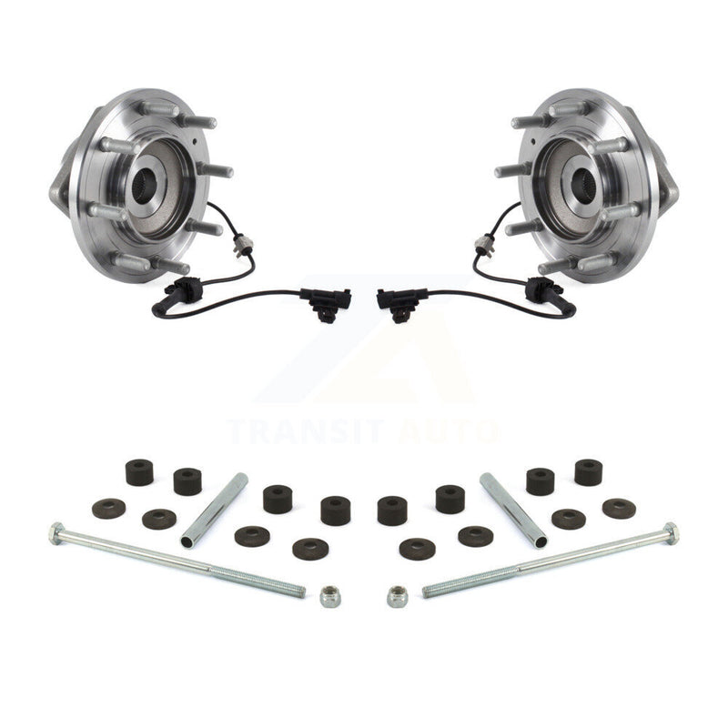 Transit Auto K7T-101042 Wheel Bearing and Hub Assembly for 2011-2019 Chevrolet Silverado 3500 HD, GMC Sierra 3500 HD - Front product image