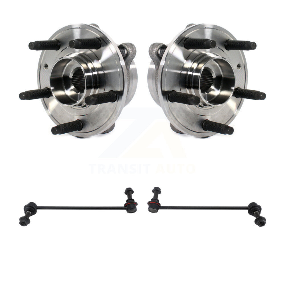 Transit Auto K7T-101045 Wheel Bearing and Hub Assembly for 2013-2019 Ford Special Service Police Sedan, Ford Police Interceptor Sedan, Ford Taurus - Front product image