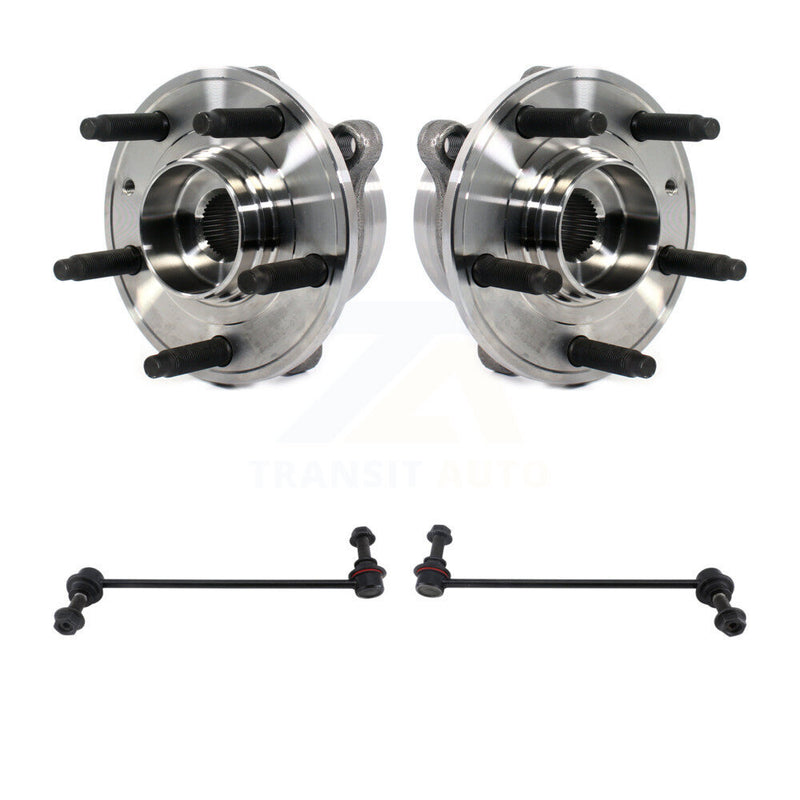 Transit Auto K7T-101045 Wheel Bearing and Hub Assembly for 2013-2019 Ford Special Service Police Sedan, Ford Police Interceptor Sedan, Ford Taurus - Front product image