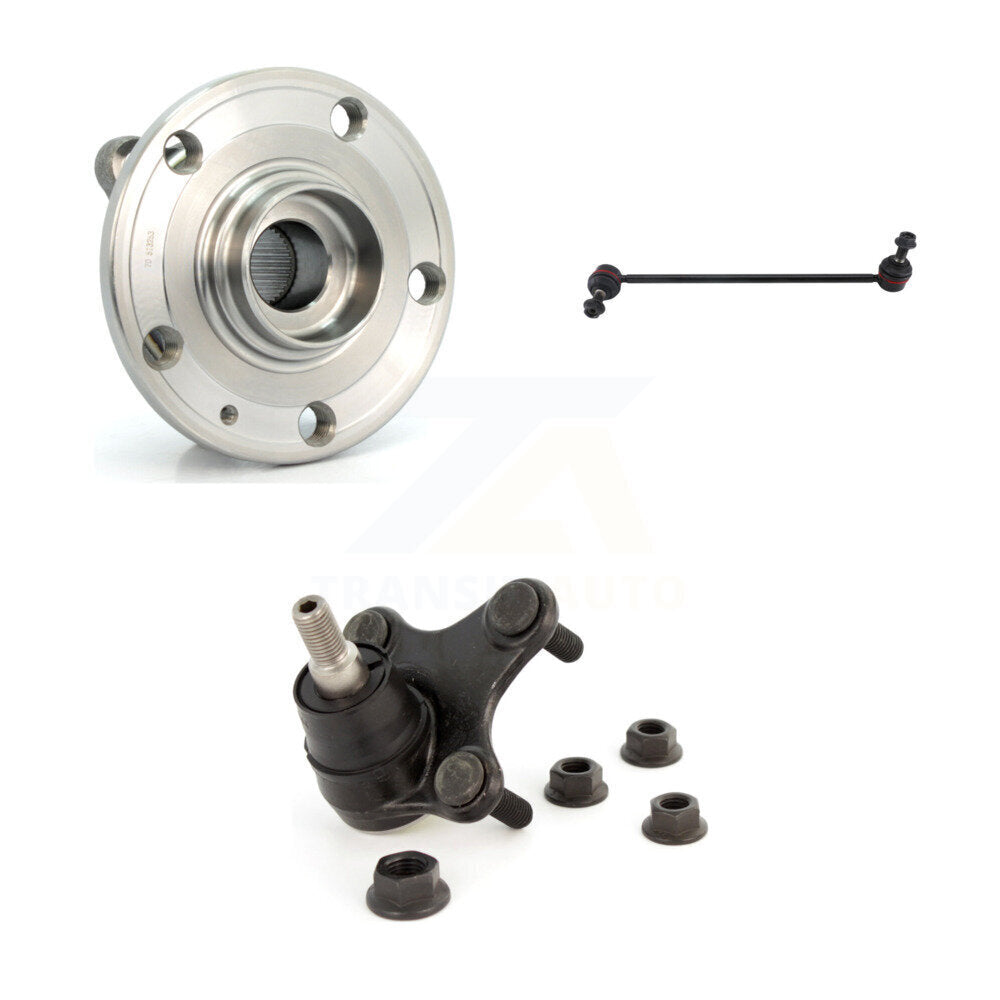 Transit Auto K7T-101476 Wheel Bearing and Hub Assembly for 2005-2022 Volkswagen Passat, Volkswagen Tiguan Limited, Audi Q3 & more - Front Right product image
