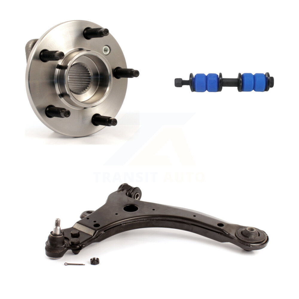 Transit Auto K7T-101543 Wheel Bearing and Hub Assembly for 2000-2008 Pontiac Grand Prix, Chevrolet Impala, Buick Allure & more - Front Right product image