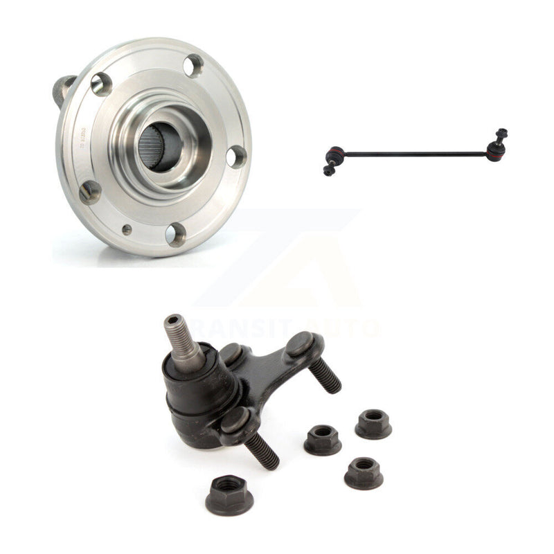 Transit Auto K7T-101643 Wheel Bearing and Hub Assembly for 2005-2022 Volkswagen Passat, Volkswagen Tiguan Limited, Audi Q3 & more - Front Left product image