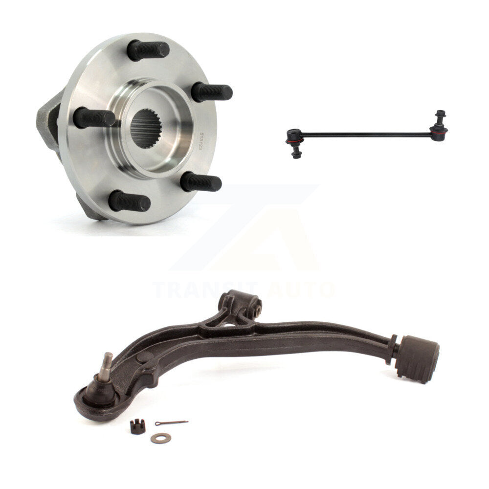 Transit Auto K7T-101785 Wheel Bearing and Hub Assembly for 2001-2007 Chrysler Town & Country, Chrysler Voyager, Dodge Caravan & more - Front Left product image