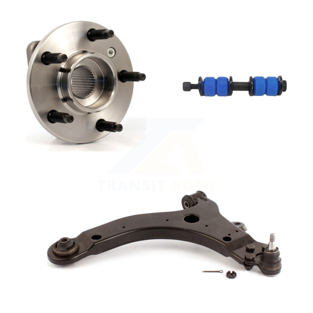 Transit Auto K7T-101819 Wheel Bearing and Hub Assembly for 2000-2008 Pontiac Grand Prix, Chevrolet Impala, Buick Allure & more - Front Left product image