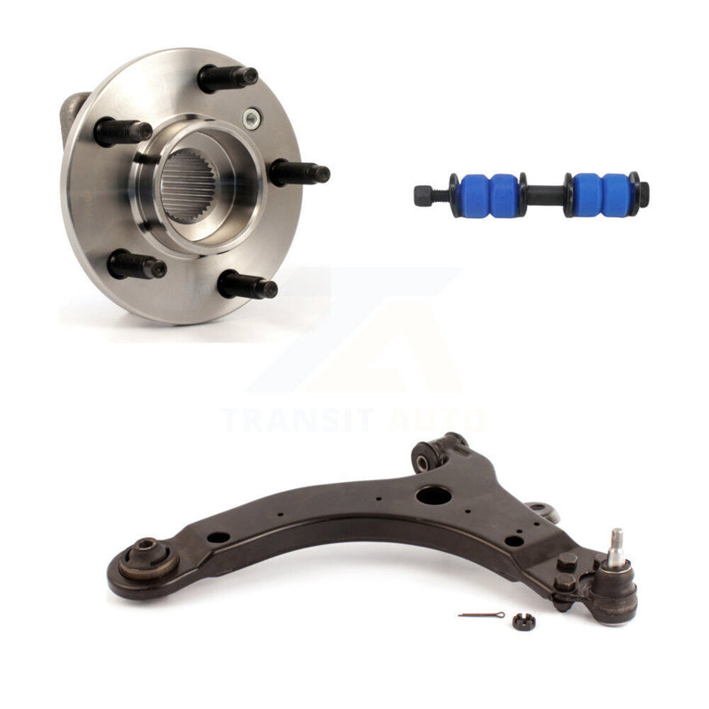Transit Auto K7T-101819 Wheel Bearing and Hub Assembly for 2000-2008 Pontiac Grand Prix, Chevrolet Impala, Buick Allure & more - Front Left product image