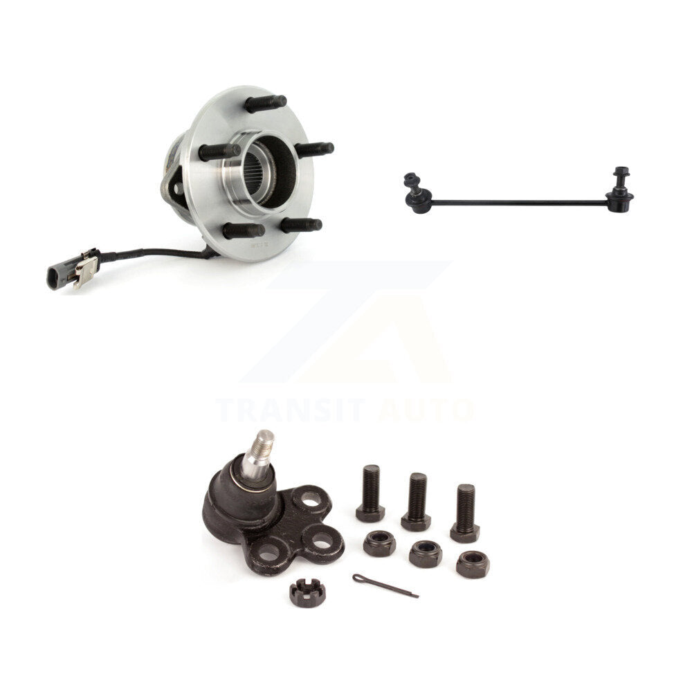 Transit Auto K7T-101862 Wheel Bearing and Hub Assembly for 2002-2007 Chevrolet Equinox, Pontiac Torrent, Saturn Vue - Front Right product image