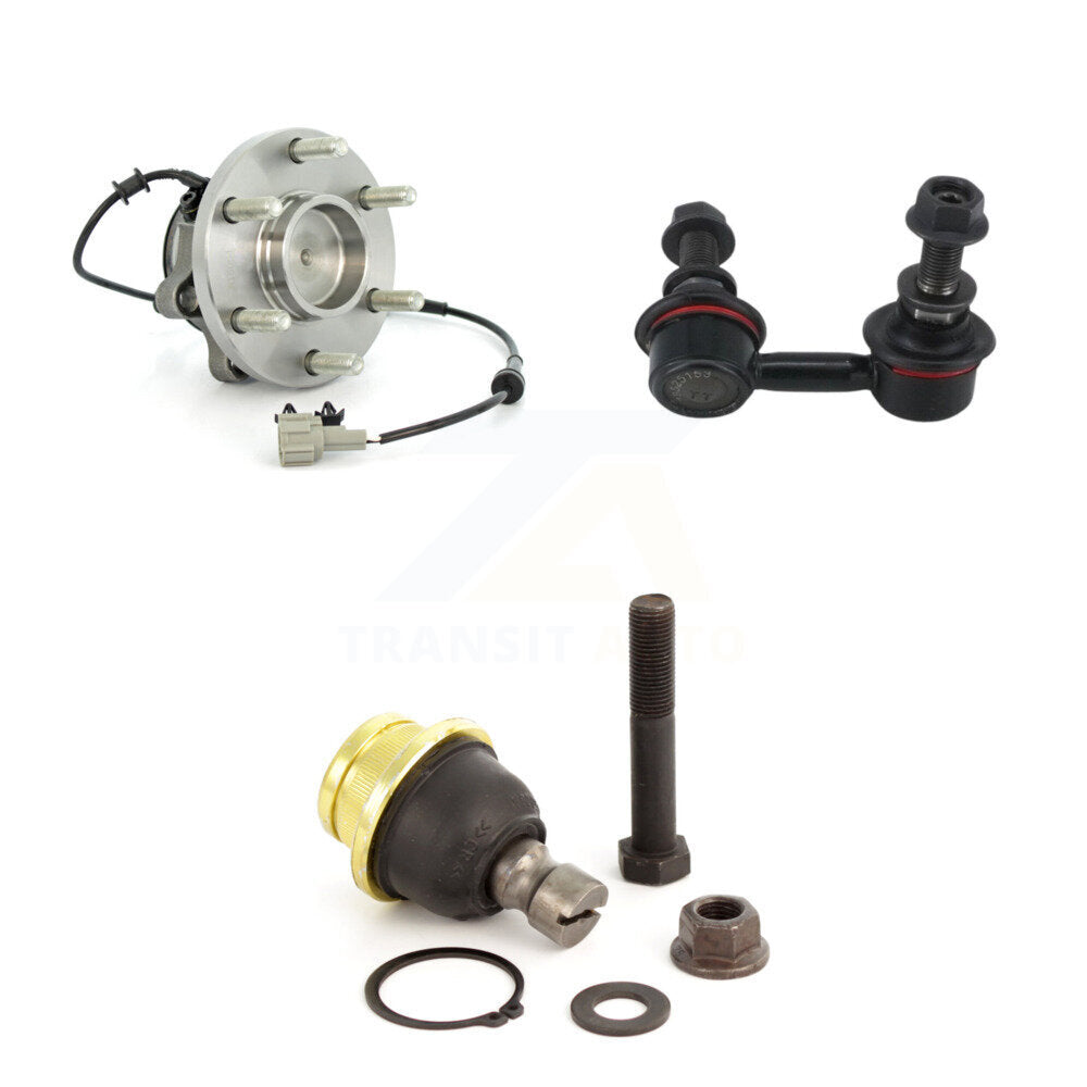 Transit Auto K7T-101873 Wheel Bearing and Hub Assembly for 2005-2024 Suzuki Equator, Nissan Frontier, Nissan Pathfinder & more - Front Right product image