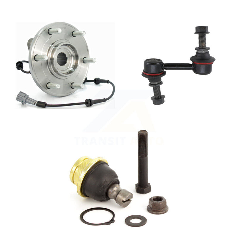 Transit Auto K7T-101906 Wheel Bearing and Hub Assembly for 2008-2012 Nissan Armada, Nissan TITAN, INFINITI QX56 - Front product image