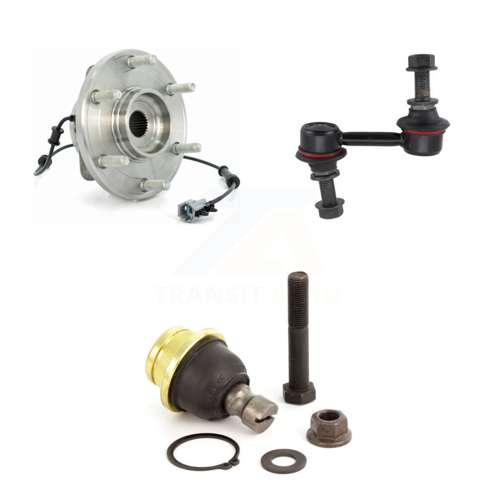 Transit Auto K7T-101908 Wheel Bearing and Hub Assembly for 2004-2007 Nissan Armada, INFINITI QX56, Nissan Pathfinder Armada & more - Front product image