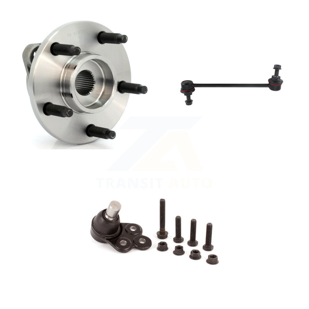 Transit Auto K7T-101921 Wheel Bearing and Hub Assembly for 2006-2008 Chevrolet HHR - Front product image