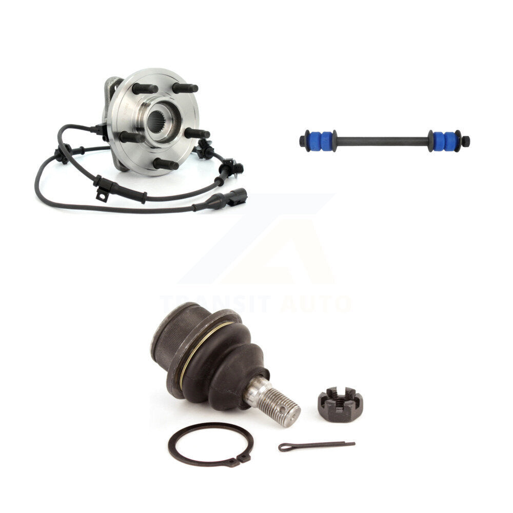 Transit Auto K7T-101932 Wheel Bearing and Hub Assembly for 1995-2011 Ford Ranger, Mazda B3000, Mazda B4000 & more - Front product image