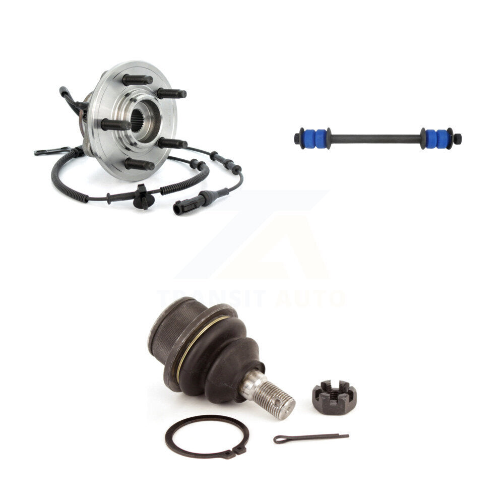 Transit Auto K7T-101938 Wheel Bearing and Hub Assembly for 2006-2010 Ford Explorer Sport Trac, Ford Explorer, Mercury Mountaineer - Front product image