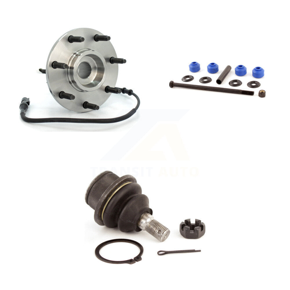 Transit Auto K7T-101948 Wheel Bearing and Hub Assembly for 2000-2004 Ford F-150 Heritage, Ford F-150 - Front product image