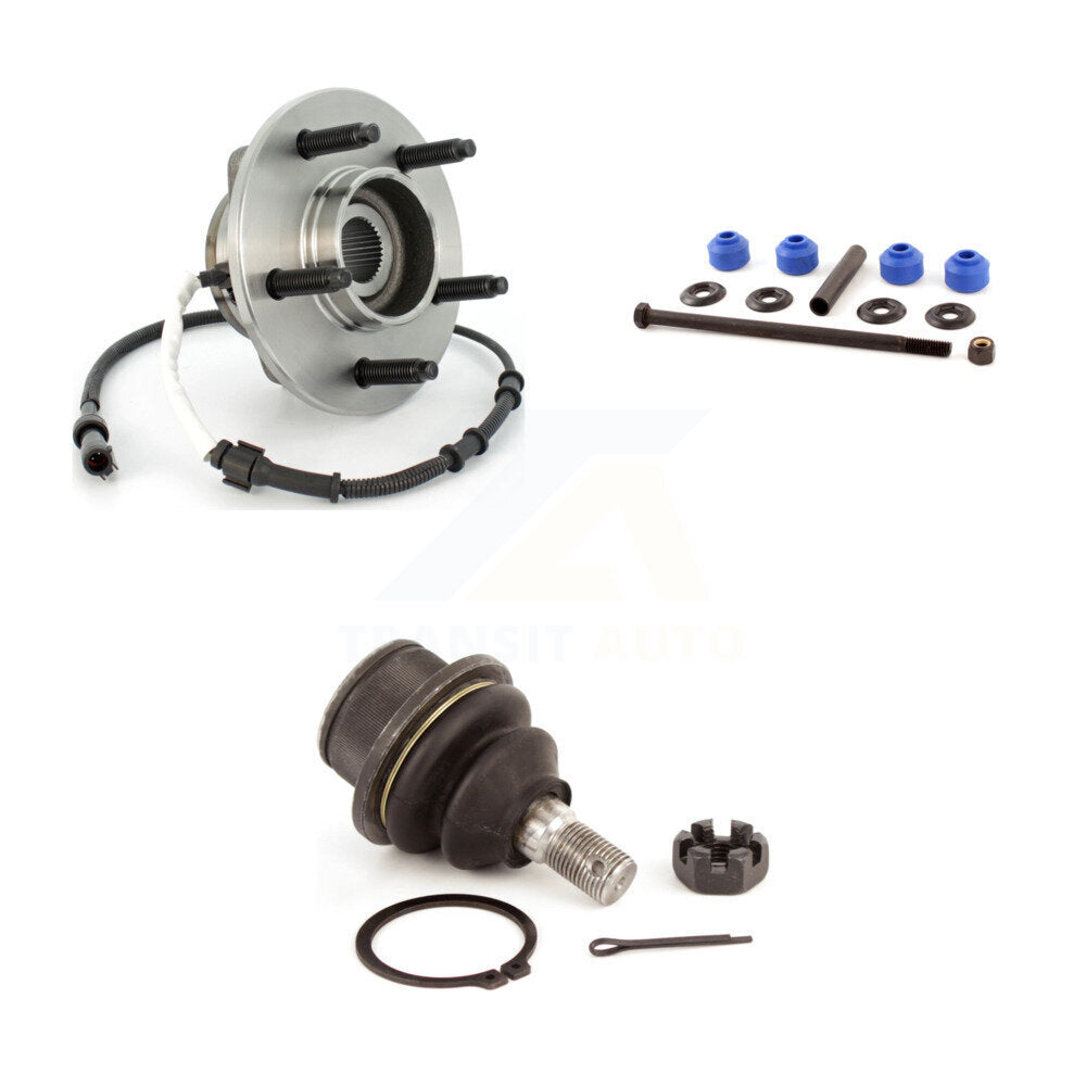 Transit Auto K7T-101949 Wheel Bearing and Hub Assembly for 2000-2004 Ford F-150 Heritage, Ford F-150 - Front product image