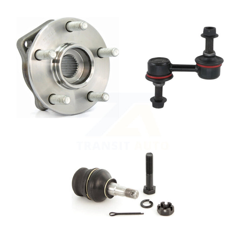Transit Auto K7T-101960 Wheel Bearing and Hub Assembly for 2005-2014 Subaru Impreza, Subaru WRX, Subaru Forester & more - Front product image