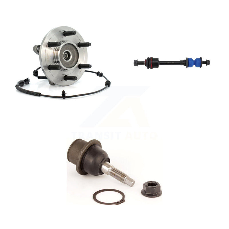 Transit Auto K7T-101962 Wheel Bearing and Hub Assembly for 2006-2008 Ford F-150, Lincoln Mark LT - Front product image