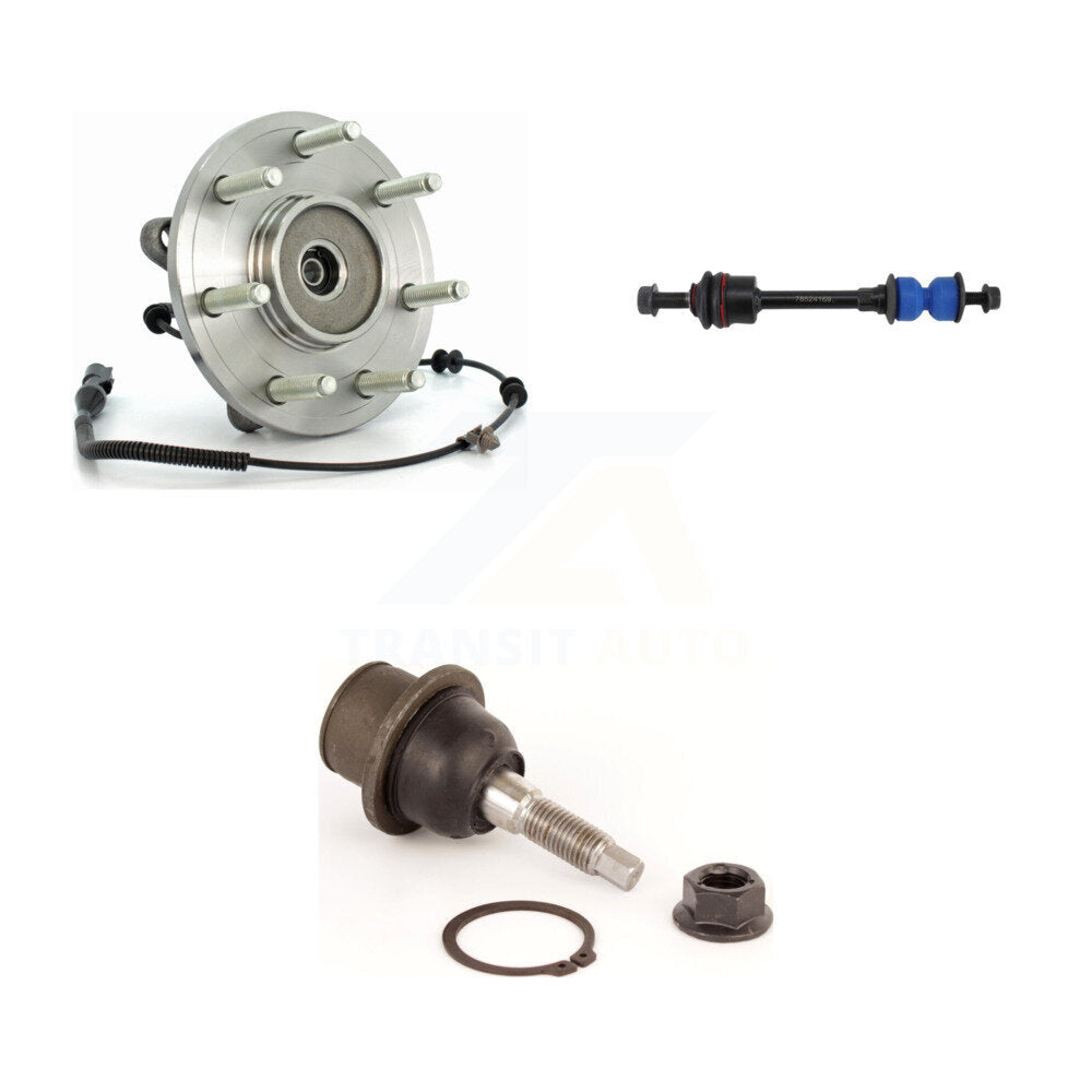 Transit Auto K7T-101963 Wheel Bearing and Hub Assembly for 2006-2008 Ford F-150, Lincoln Mark LT - Front product image