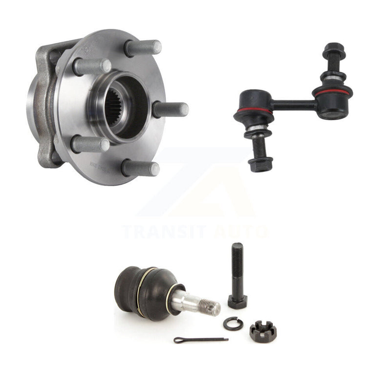Transit Auto K7T-101978 Wheel Bearing and Hub Assembly for 2014-2018 Subaru Crosstrek, Subaru Forester, Subaru XV Crosstrek - Front product image