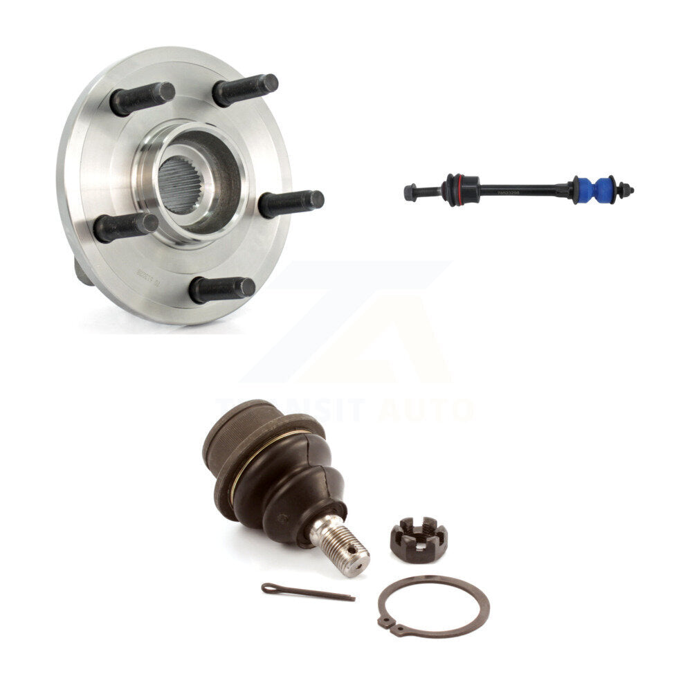 Transit Auto K7T-101982 Wheel Bearing and Hub Assembly for 2005-2010 Mitsubishi Raider, Dodge Dakota - Front product image