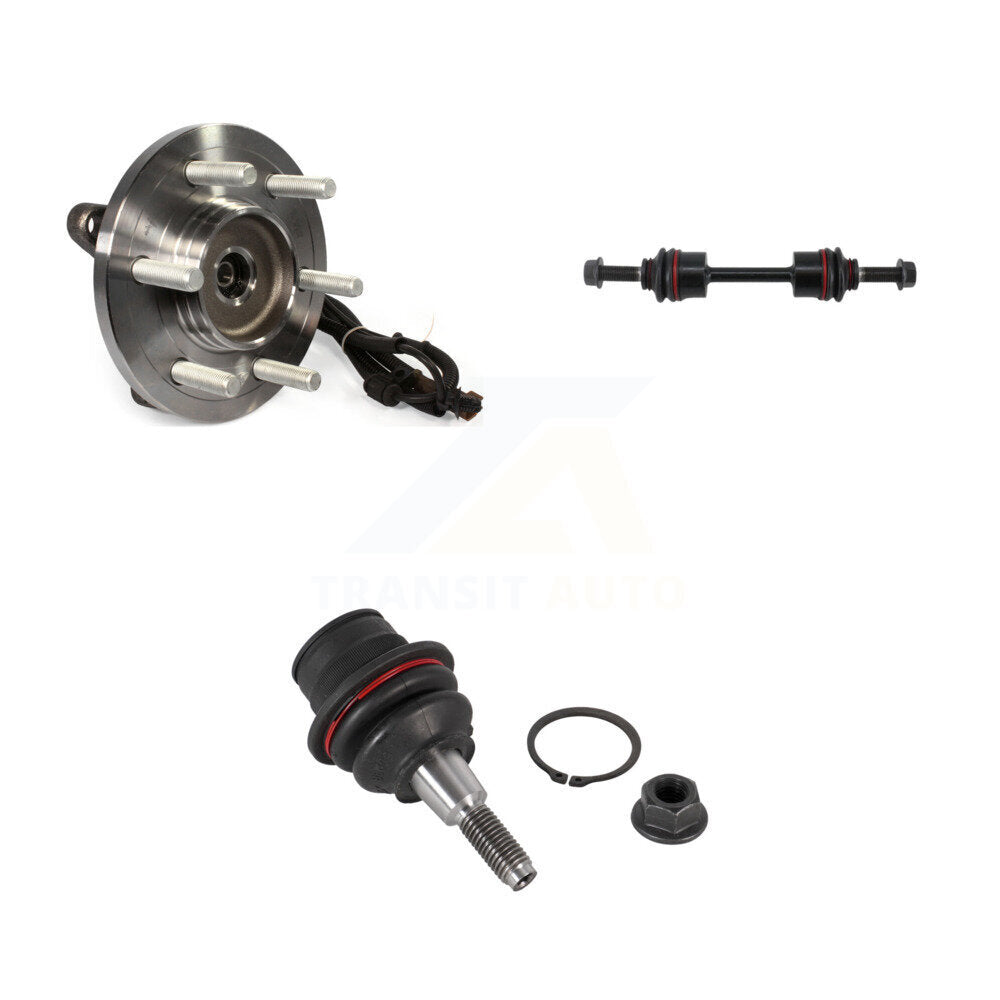 Transit Auto K7T-101990 Wheel Bearing and Hub Assembly for 2015-2017 Ford F-150 - Front product image