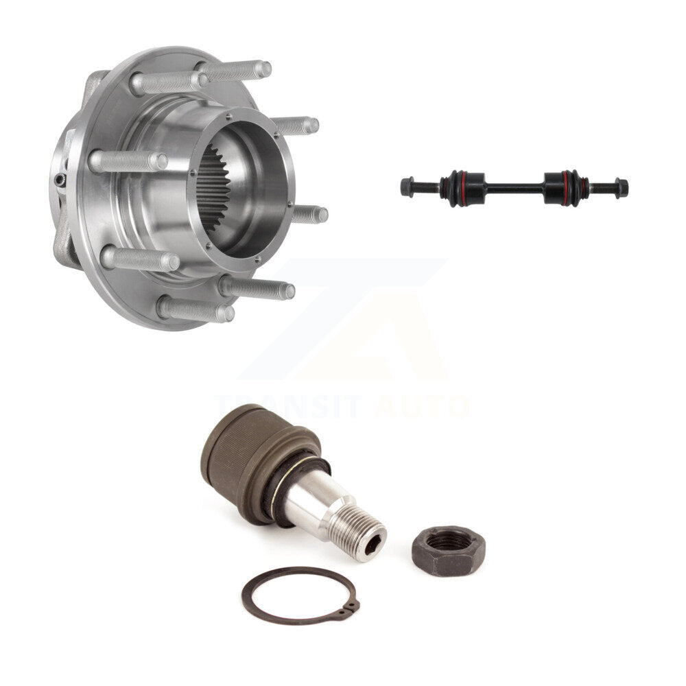 Transit Auto K7T-101991 Wheel Bearing and Hub Assembly for 2017-2022 Ford F-250 Super Duty, Ford F-350 Super Duty - Front product image