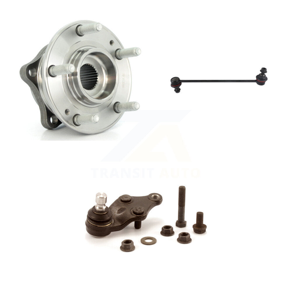 Transit Auto K7T-102010 Wheel Bearing and Hub Assembly for 2013-2015 Kia Sorento, Hyundai Santa Fe, Hyundai Santa Fe Sport & more - Front product image