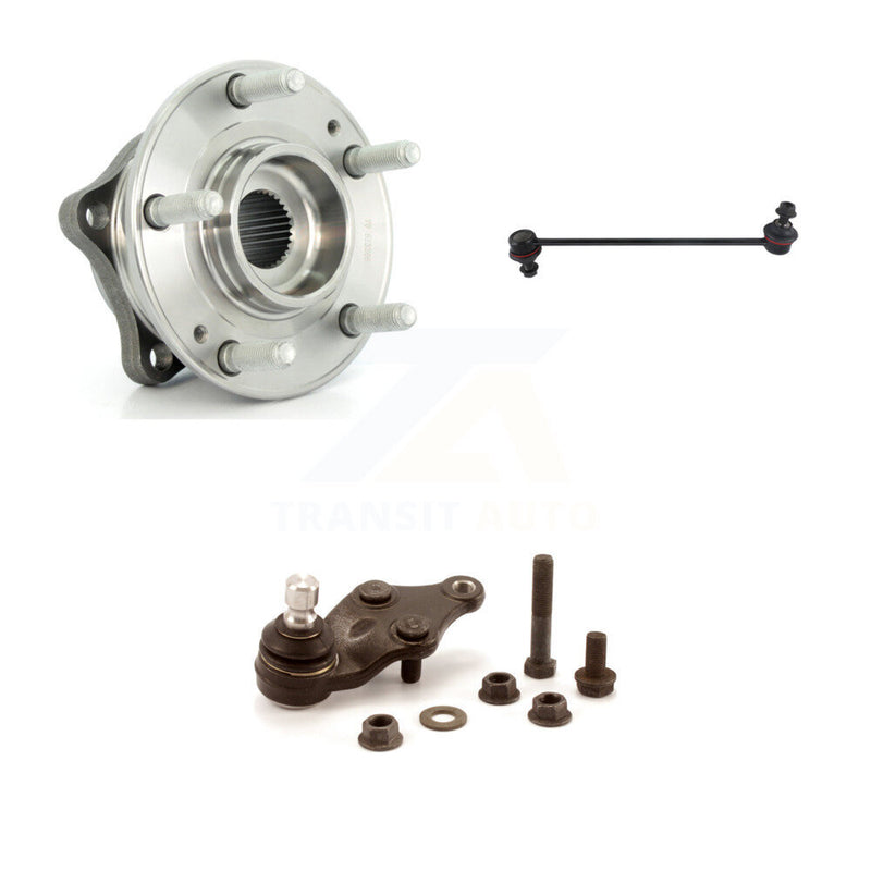 Transit Auto K7T-102010 Wheel Bearing and Hub Assembly for 2013-2015 Kia Sorento, Hyundai Santa Fe, Hyundai Santa Fe Sport & more - Front product image
