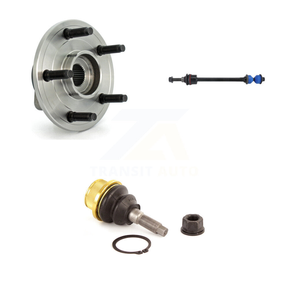 Transit Auto K7T-102020 Wheel Bearing and Hub Assembly for 2002-2005 Dodge Ram 1500 - Front product image