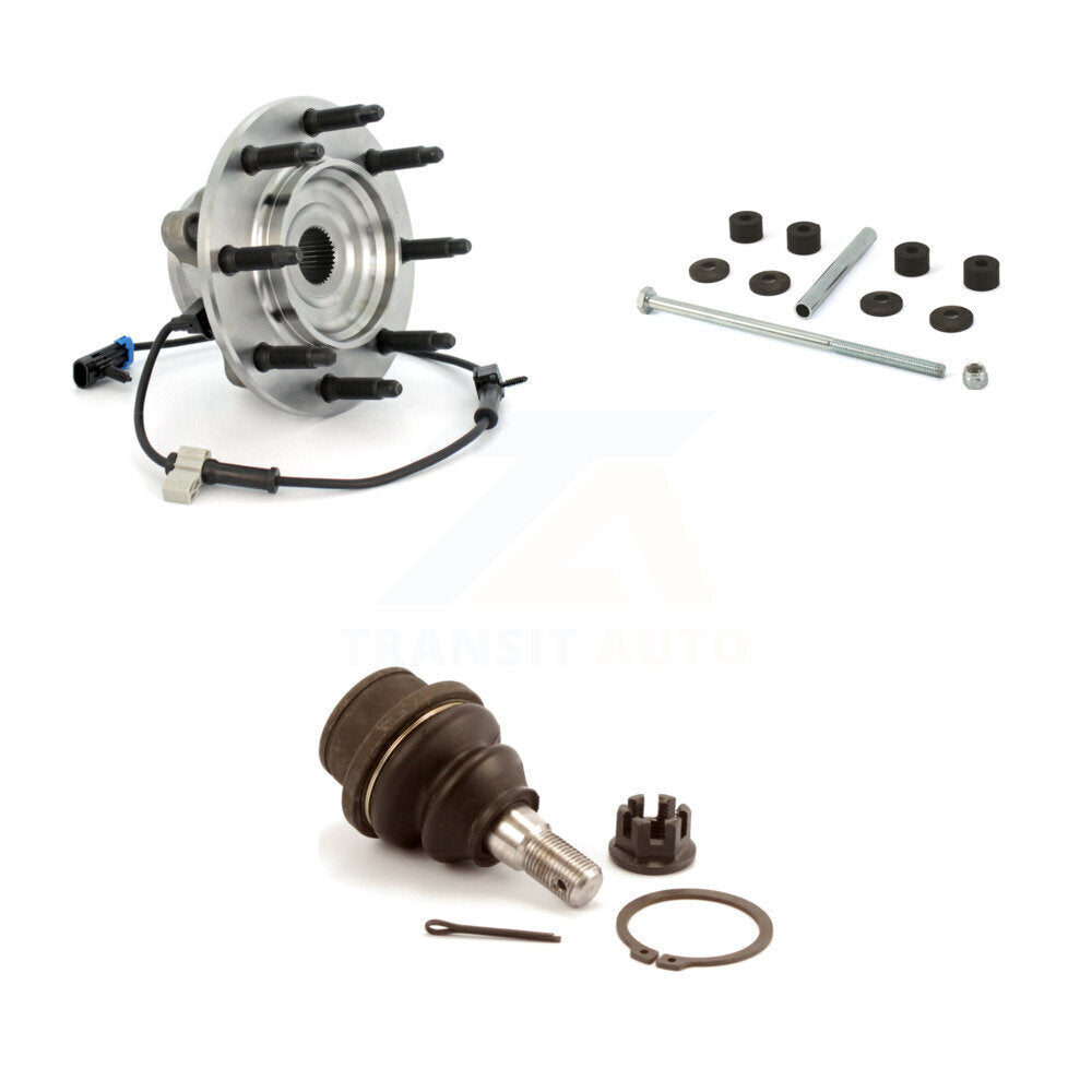 Transit Auto K7T-102031 Wheel Bearing and Hub Assembly for 2001-2007 Chevrolet Silverado 1500 Classic, GMC Sierra 1500 Classic, Chevrolet Silverado 1500 & more - Front product image