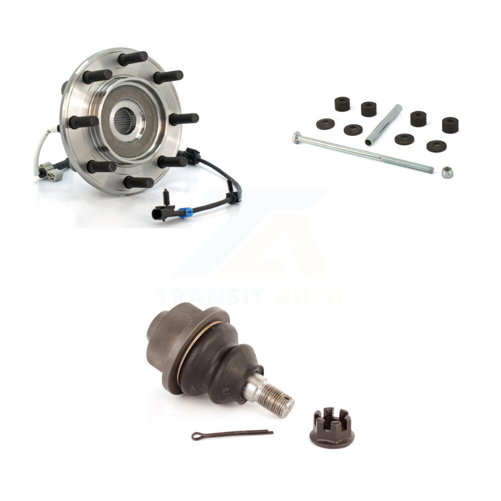 Transit Auto K7T-102036 Wheel Bearing and Hub Assembly for 2001-2007 Chevrolet Silverado 3500 Classic, GMC Sierra 3500 Classic, Chevrolet Silverado 3500 & more - Front product image