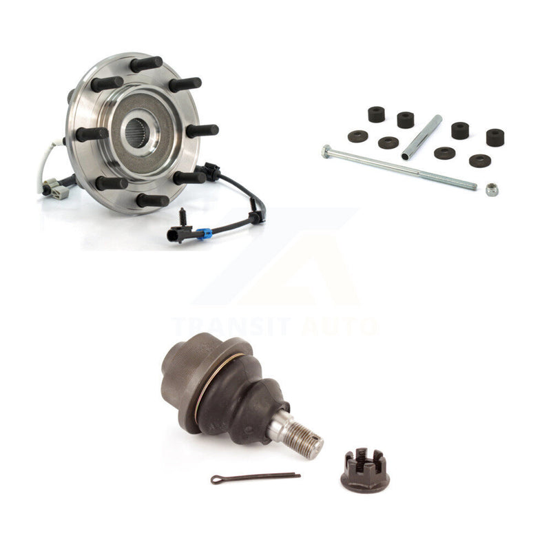 Transit Auto K7T-102036 Wheel Bearing and Hub Assembly for 2001-2007 Chevrolet Silverado 3500 Classic, GMC Sierra 3500 Classic, Chevrolet Silverado 3500 & more - Front product image