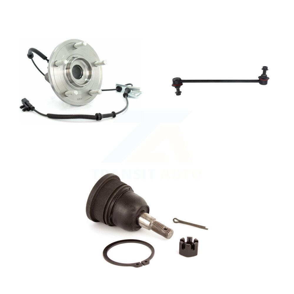 Transit Auto K7T-102051 Wheel Bearing and Hub Assembly for 2008-2012 Volkswagen Routan, Chrysler Town & Country, Dodge Grand Caravan - Front product image