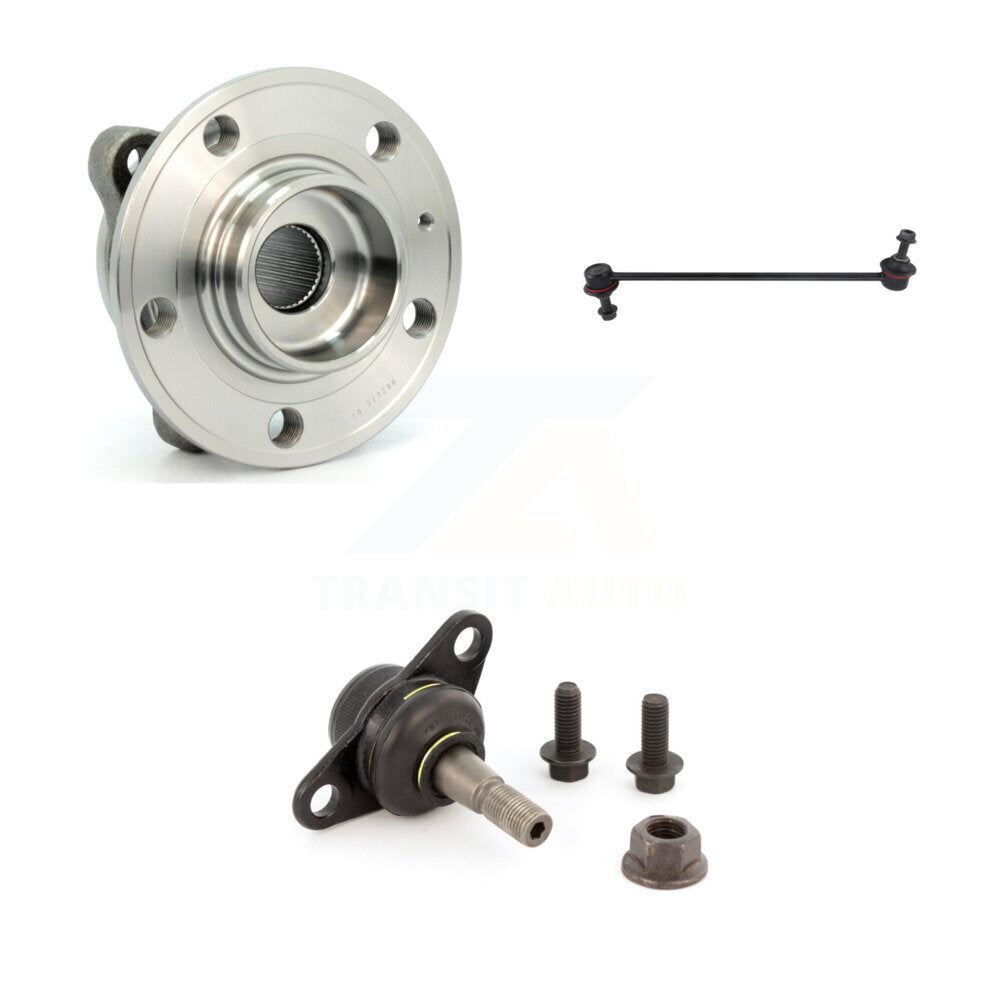 Transit Auto K7T-102058 Wheel Bearing and Hub Assembly for 2003-2007 Volvo XC90 - Front product image