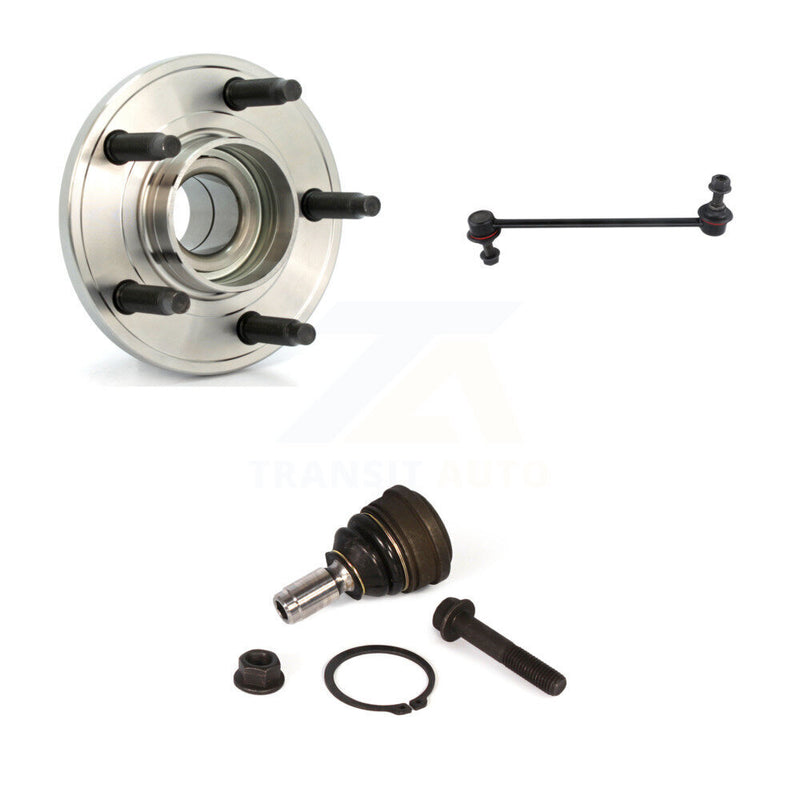 Transit Auto K7T-102077 Wheel Bearing and Hub Assembly for 2010-2014 Ford Mustang - Front product image