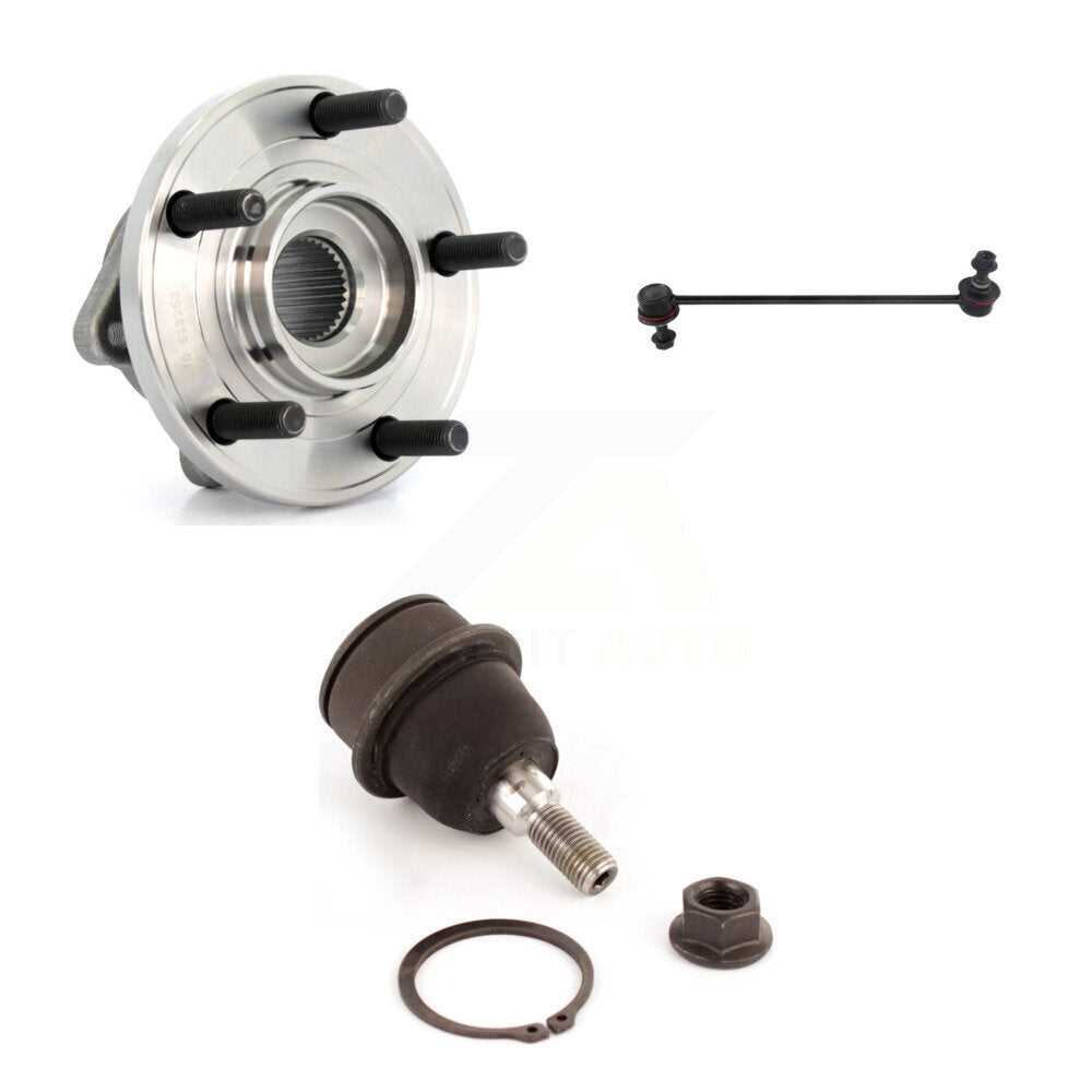 Transit Auto K7T-102087 Wheel Bearing and Hub Assembly for 2007-2014 Chrysler 200, Dodge Avenger, Chrysler Sebring - Front product image