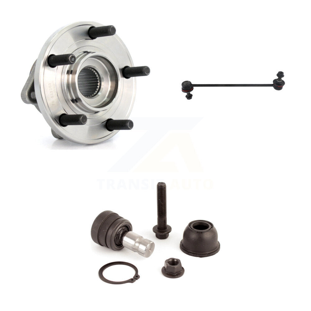 Transit Auto K7T-102088 Wheel Bearing and Hub Assembly for 2009 Dodge Caliber - Front product image