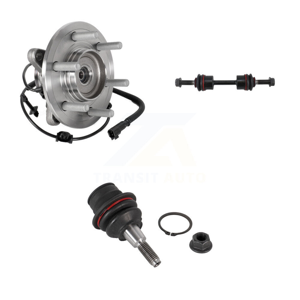 Transit Auto K7T-102092 Wheel Bearing and Hub Assembly for 2018-2022 Ford Expedition, Lincoln Navigator - Front product image