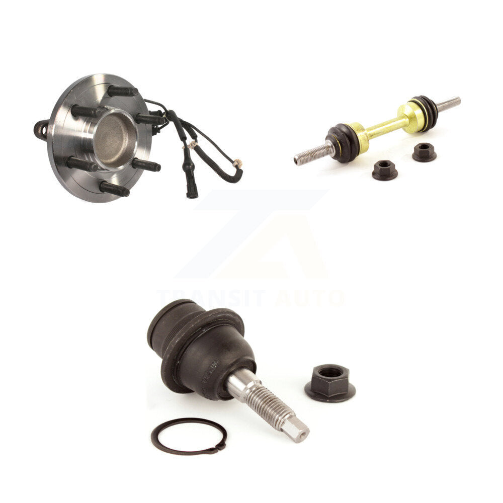 Transit Auto K7T-102093 Wheel Bearing and Hub Assembly for 2007-2010 Ford Expedition, Lincoln Navigator - Front product image