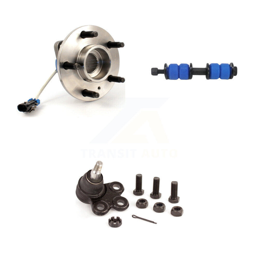 Transit Auto K7T-102098 Wheel Bearing and Hub Assembly for 1997-2016 Chevrolet Impala Limited, Buick Allure, Buick LaCrosse & more - Front product image