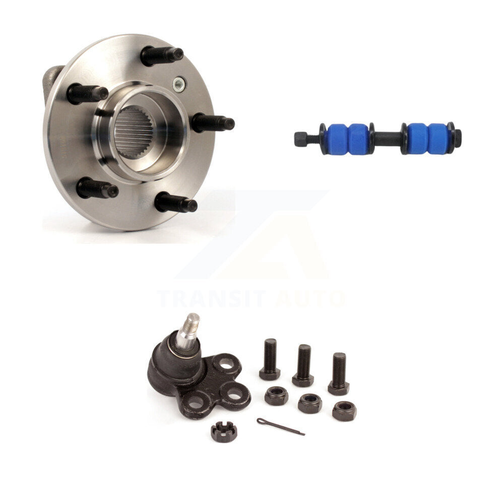 Transit Auto K7T-102100 Wheel Bearing and Hub Assembly for 2000-2008 Pontiac Grand Prix, Buick Rendezvous, Buick Allure & more - Front product image