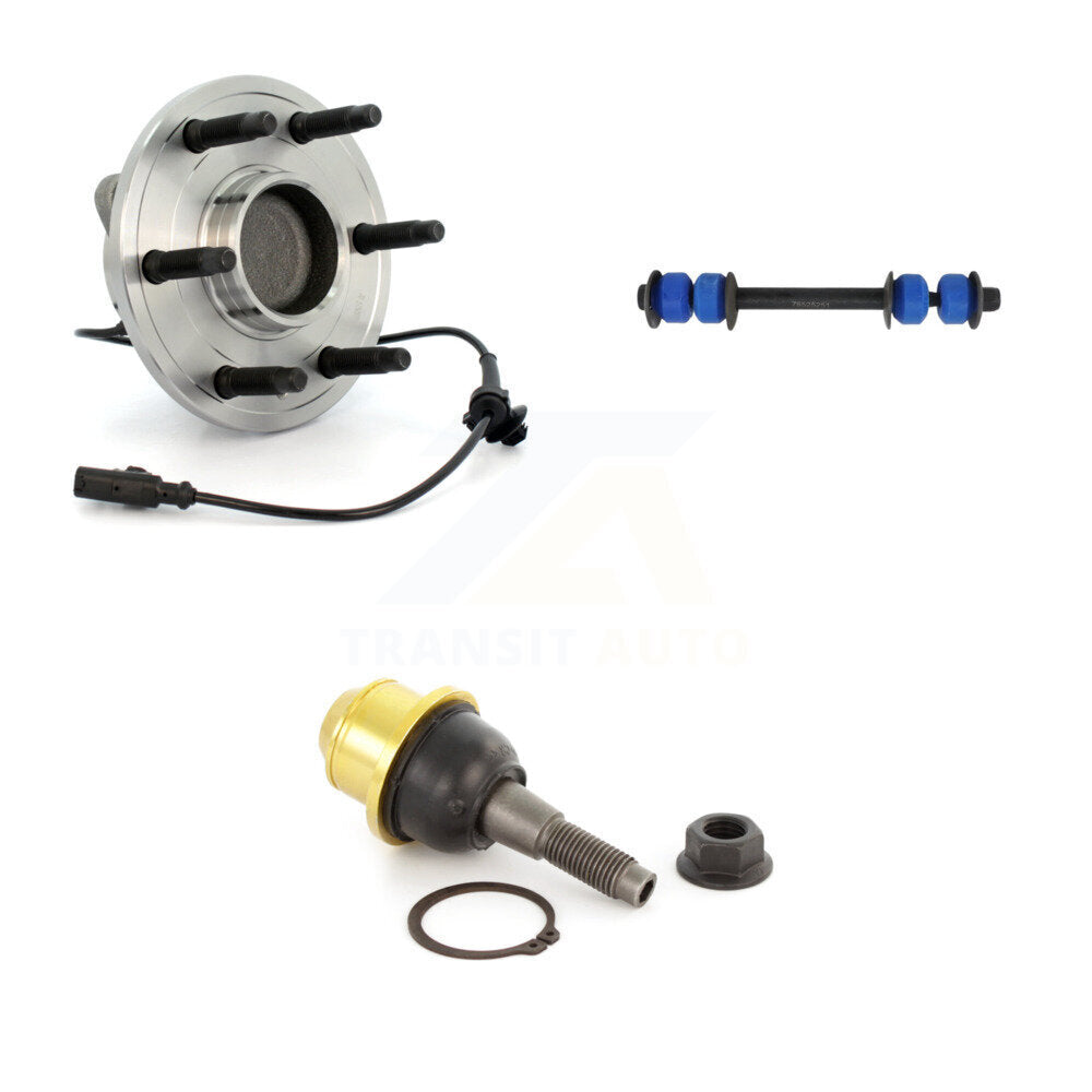 Transit Auto K7T-102101 Wheel Bearing and Hub Assembly for 2007-2014 Chevrolet Silverado 1500, GMC Sierra 1500, Cadillac Escalade ESV & more - Front product image
