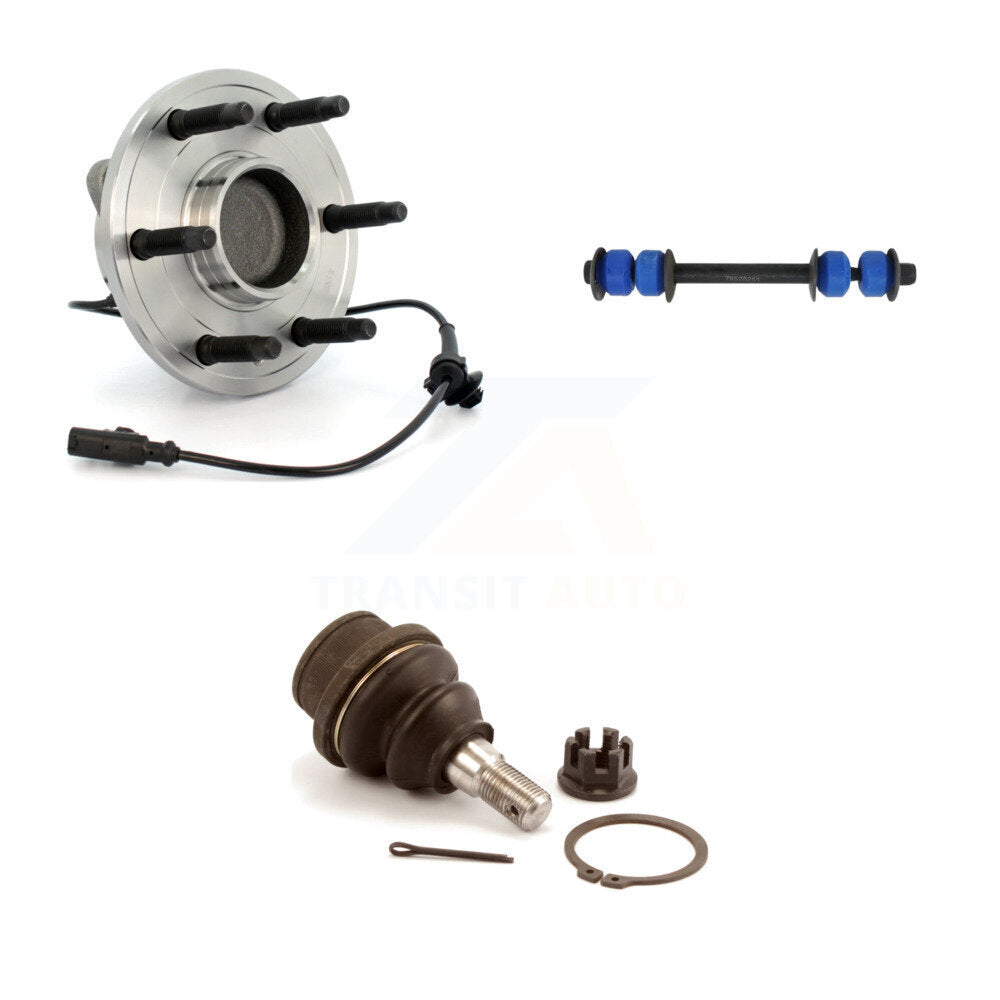 Transit Auto K7T-102103 Wheel Bearing and Hub Assembly for 2007-2014 Chevrolet Silverado 1500, GMC Sierra 1500, Cadillac Escalade ESV & more - Front product image