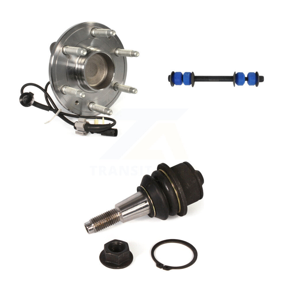 Transit Auto K7T-102105 Wheel Bearing and Hub Assembly for 2014-2016 Chevrolet Suburban, Cadillac Escalade, Cadillac Escalade ESV & more - Front product image